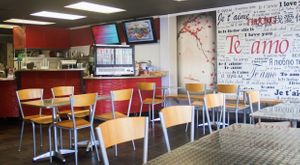 Inside at Rush Hour Station in Bloomington