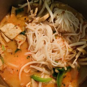 Peace, Love and Coconut Soup!! at Rush Hour Station in Bloomington