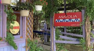 Outside seating! at Anatolia in Bloomington