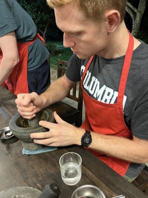   at Thai Farm Cooking School in Chiang Mai