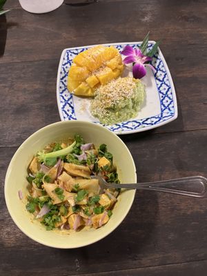 Khao soi  at Thai Farm Cooking School in Chiang Mai