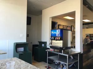 inside at Simon's Hot Dogs in Scottsdale