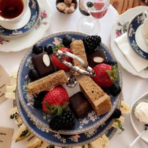 vegan treats at Tipple and Rose Tea Parlor and Apothecary in Atlanta