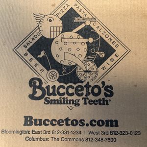 Pizza time!  at Bucceto's in Bloomington