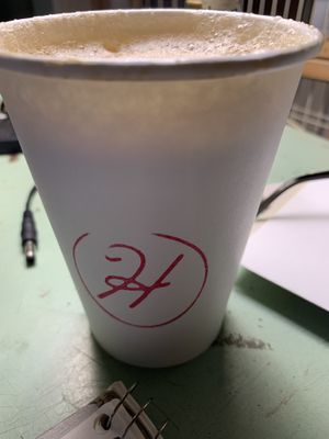 Starting the day off right with Hopscotch! at Hopscotch Coffee in Bloomington