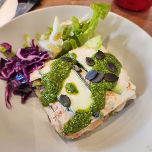 Lasagna at Against the Grain in Lyon