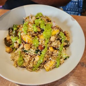 Salad at Against the Grain in Lyon