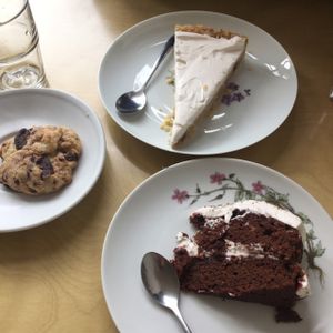 Cookie + Banoffee Pie + Black Forest Cake at Against the Grain in Lyon