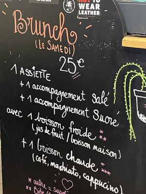 Brunch deal (wow!)  at Against the Grain in Lyon