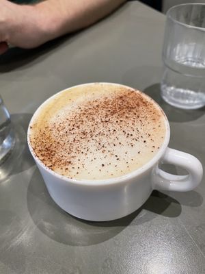 Cappuccino   at Against the Grain in Lyon