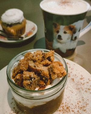 Crème au chocolat at Against the Grain in Lyon