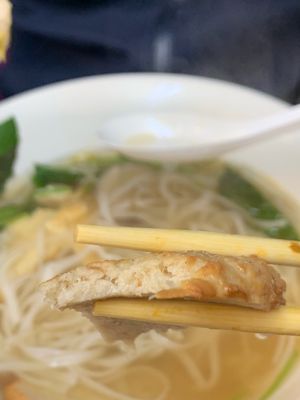 Vegan chicken at Dharma Garden Veggie Deli in Vancouver