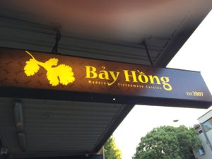 Sign at Bay Hong in Darlinghurst