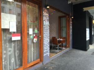 Store front at Bay Hong in Darlinghurst