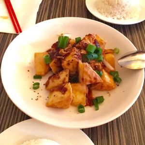 Salt and pepper tofu.  at Bay Hong in Darlinghurst