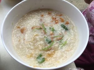Ji Xiang porridge at Daily Green 吉祥素 - Aljunied in Central Singapore