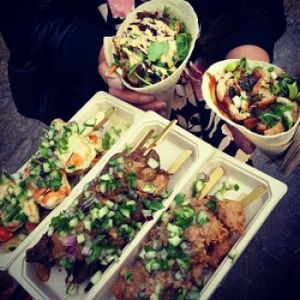 Food from last night's event.  at Woking Amazing in Northcote