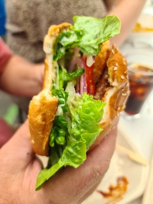 Burger at Woking Amazing in Northcote