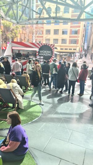 At the vegan market Melbourne at Woking Amazing in Northcote