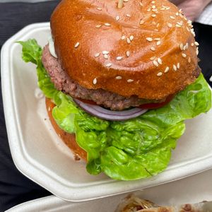 Baba smoky burger   at Woking Amazing in Northcote