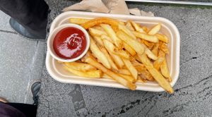 Fries  at Woking Amazing in Northcote