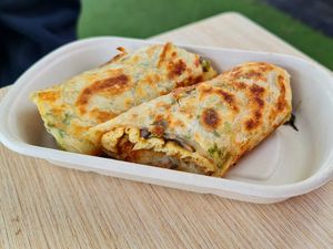 Mushroom Eggy Roll at Woking Amazing in Northcote