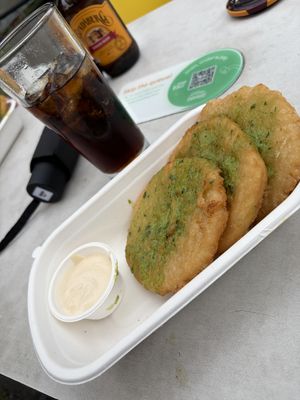 Potato Cakes  at Woking Amazing in Northcote
