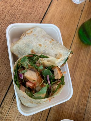 Korean Zinger Wrap  at Woking Amazing in Northcote