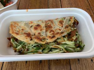 Peking Duck Pancake  at Woking Amazing in Northcote