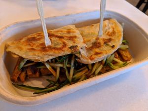 Liked them as a food truck, love them as a restaurant.  Always tasty, and rotating menu means something new to try every time I've been back.  Peking duck still the fave... at Woking Amazing in Northcote