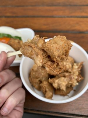 Popcorn nuggs at Woking Amazing in Northcote