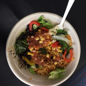 bowl from Burrito Beach at ORD - Burrito Beach & B Smooth - T3 in Chicago