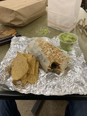 So tasty.  at ORD - Burrito Beach & B Smooth - T3 in Chicago