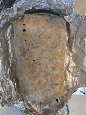 This thing was probably 2-3 lbs. at ORD - Burrito Beach & B Smooth - T3 in Chicago