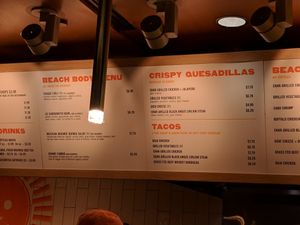 Menu at ORD - Burrito Beach & B Smooth - T3 in Chicago