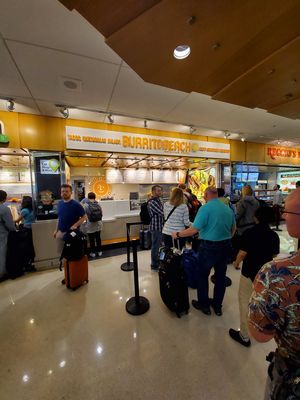 T3 food court at ORD - Burrito Beach & B Smooth - T3 in Chicago