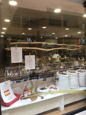 Inside  at Granel - Rutlla in Girona