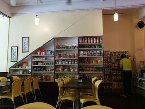 Organic shop at Love Earth Cafe in Kepong