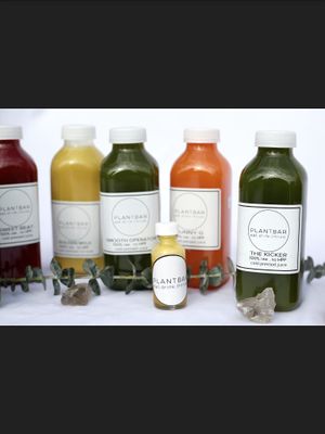 JUICES IN EVERY COLOR at Plantbar - Belvedere Ave in Baltimore