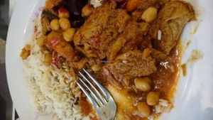 seitan stew at Etnosvet Bistro in Prague