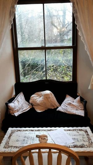 seating  at Casa Angelina in Edinburgh