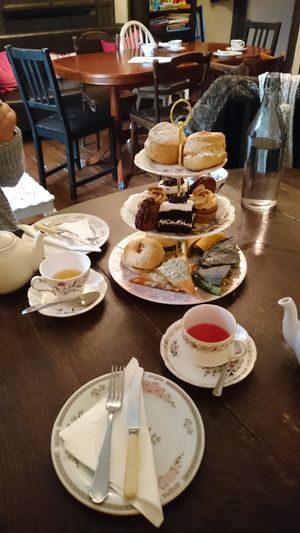 Vegan high tea at Casa Angelina in Edinburgh