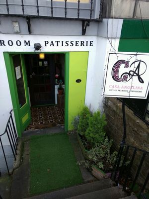 just passing at Casa Angelina in Edinburgh