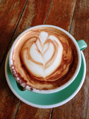 best coffee!!  at Wide Open Road in Brunswick