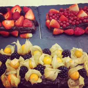 Vegan homemade cake - gluten and sugar free at OWL Organic Market in San Pedro De Alcantara