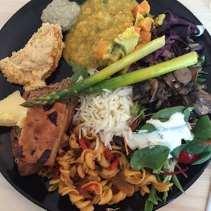 Sunday summer buffet  at Green Village in Oslo