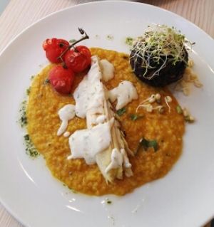 New lunch menu every day. March 2016 at Green Village in Oslo