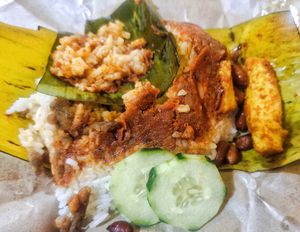 Nasi lemak RM2.50 nice at Fo Guang Sri Muda in Shah Alam