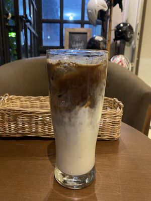 Cinnamon latte!  at LN Fortunate Coffee - Jogja in Yogyakarta