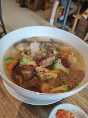 Cherish soup at LN Fortunate Coffee - Jogja in Yogyakarta